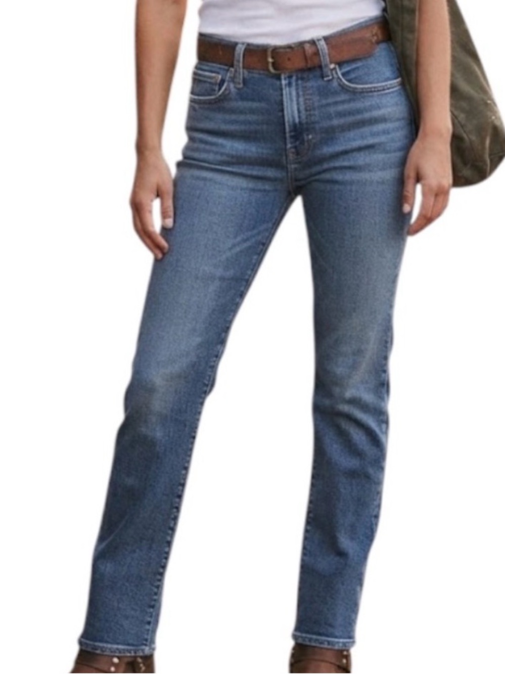 LEVI'S Bold Curve Modern Rise Straight Fit Blue Jeans 8 29
